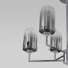 Потолочная люстра Eurosvet 60156/8 хром