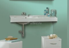 Раковина - столешница AQUATON Отель 1000, белая (1A70073NOT01L)