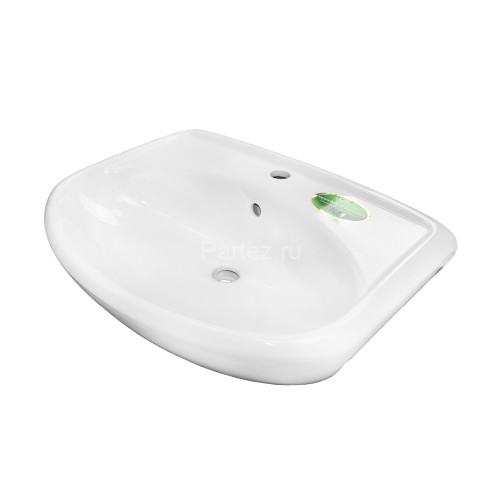 Комплект тумба Loranto Адель 60 615х455х840 напольная,с раковиной Арго 60 (CS00090396)