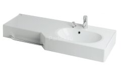 Раковина - столешница AQUATON Отель 1270, белая (1A70123WOT01R)