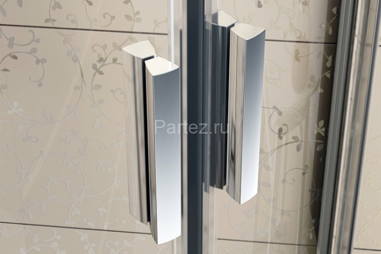 Душевая дверь Ravak раздвижная 150х190, толщина полотна 6мм универсальная, цвет профиля хром