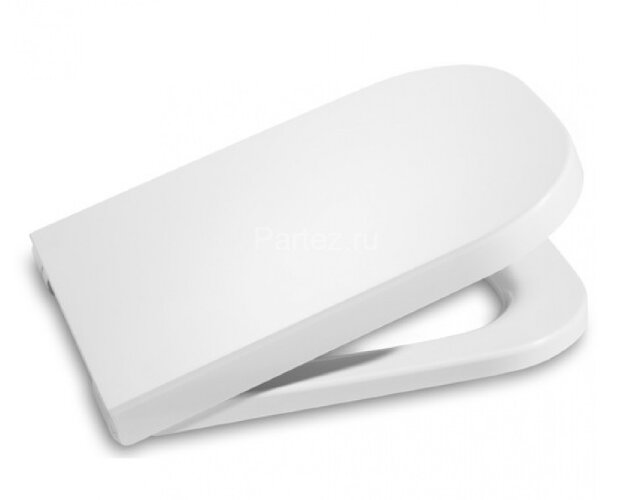 Крышка-сиденье для унитаза Haro Данте быстросъемное стальное крепление микролифт с эксцентриком, бел