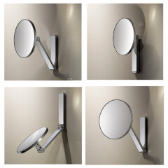 Косметическое зеркало Keuco ILook Move, Хром (17612010000)