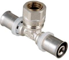 Тройник пресс с обжимным соединением 20х15х16 VALTEC