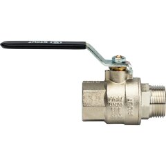 Кран шаровой полнопроходной ВР/НР рычаг 3/4&quot; Stout