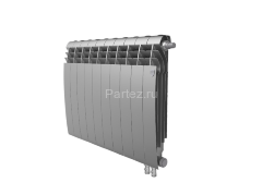 Радиатор Royal Thermo BiLiner 500 /Silver Satin VR - 10 секц.
