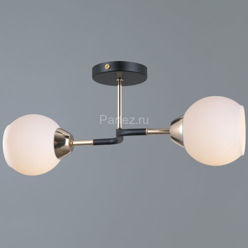 Потолочная люстра ILLUMICO IL0689-2CSQ-24 BK FGD LIBRA