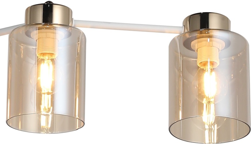 Потолочная люстра ILLUMICO IL6111-5COU-79 WH GD Qui