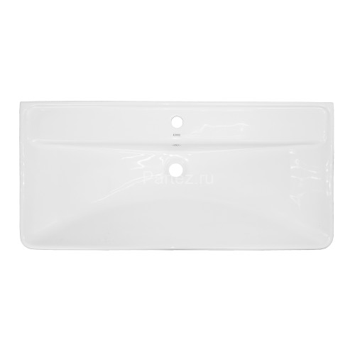 Комплект тумба Azario Ника 100 Н 1000х470х860 напольная, с раковиной Monte 100, белый (CS00089955)