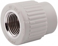 Муфта комбинированная PPR-ВР D25х3/4" Ekoplastik