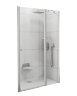 Душевая дверь Ravak CHROME распашная 100.5х195, толщина полотна 6мм универсальная, цвет профиля хром