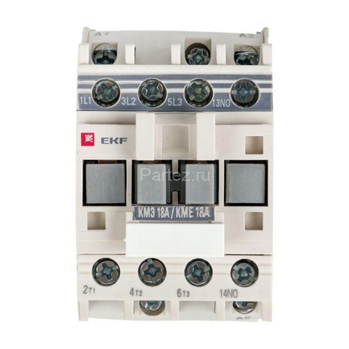 Контактор КМЭ 18А 220В 1NO EKF ctr-s-18-220
