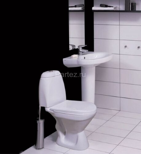 Унитаз-компакт Santek Римини напольный, белый (1.WH50.1.523)