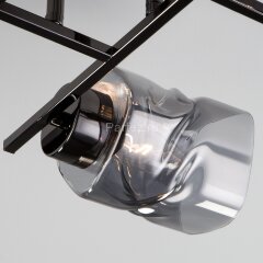 Потолочная люстра Eurosvet 30165/4 черный жемчуг