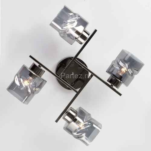 Потолочная люстра Eurosvet 30165/4 черный жемчуг