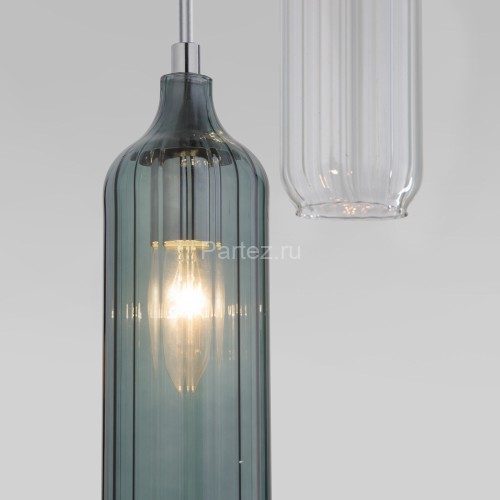 Подвесной светильник Eurosvet 50252/3 хром