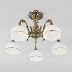 Потолочная люстра Eurosvet 60106/5 античная бронза