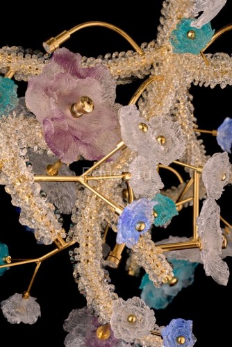 Подвесная люстра Fluorite FL1095-20P