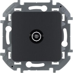 Розетка телевизионная оконечная TV Inspiria 10дБ 5-862мГц механизм антрацит Leg 673873