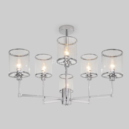 Потолочная люстра Eurosvet 60144/6 хром