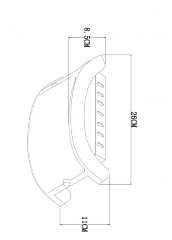 Настенный светильник Arte Lamp A6462AP-1CK