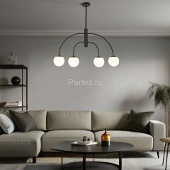 Потолочная люстра Eurosvet 30179/4 черный