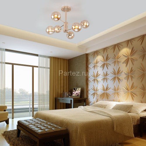 Потолочная люстра Eurosvet 30166/6 золото