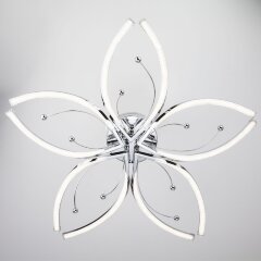 Потолочная люстра Eurosvet 90056/5 хром