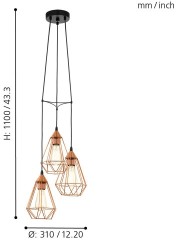 Подвесной светильник Eglo 94196