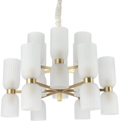 Подвесная люстра Newport 3646+6/C brass