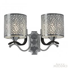 Бра Arte Milano 306787/2W Bk/Ni