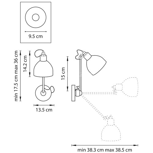 Бра Lightstar 865607