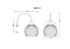 Бра MyFar MR2270-1W