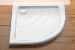 Душевой поддон Ravak RONDA-90 PU белый без сифона