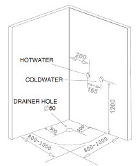 Душевая кабина Loranto 90х90х215, поддон 13 см (CS-6691 G)