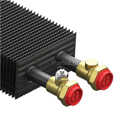 Конвектор внутрипольный Royal Thermo ATRIUM-75/300/2200-DG-U-BL