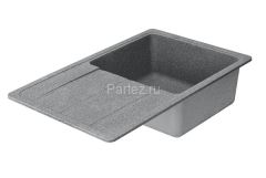 Кухонная мойка AQUATON Аманда, серая (1A712832AD230)