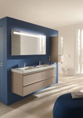 Зеркало Jacob Delafon Parallel 1200х650 с подсветкой, подогревом и ИК-выключателем (EB1418RU-NF)