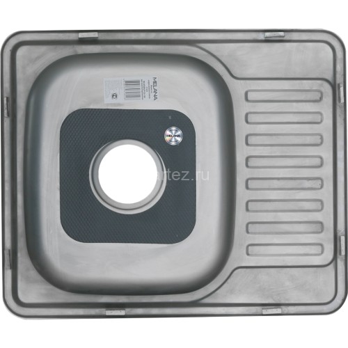 Мойка 5848 U MELANA 0,6/160 врезная прямоугольная с сифоном (133 t *15)