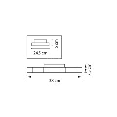 Потолочный светильник Lightstar 750074