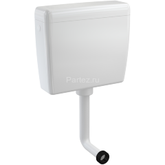 Универсальный бачок Alcaplast для унитаза ALCA UNI, Старт/Стоп, 1/2", белый (A94-1/2")