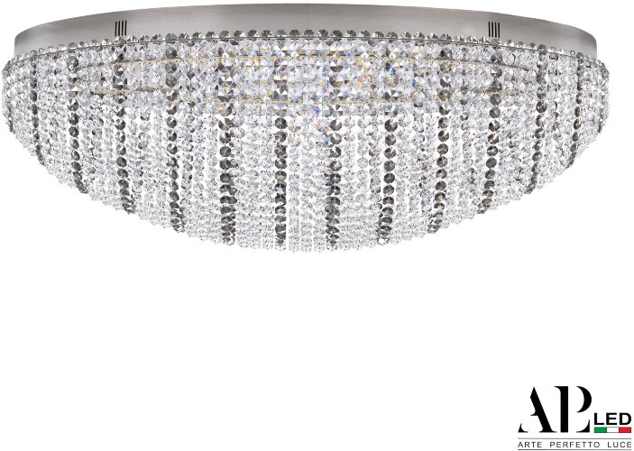 Потолочная люстра APL LED SH508.2.80.R.Ni.4000.Clear.731