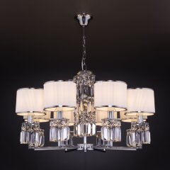 Подвесная люстра Eurosvet 10099/8 хром