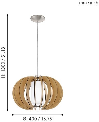 Подвесной светильник Eglo 95598