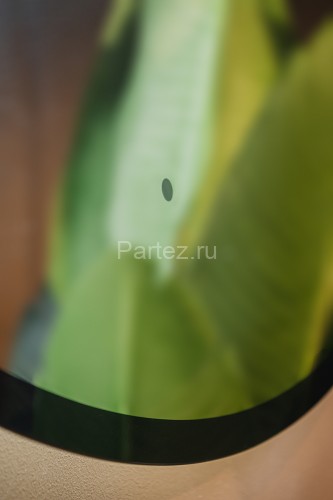 Зеркало AZARIO Monaco-BLACK d1000 бесконтактный сенсор, черная рамка (LED-00002769)