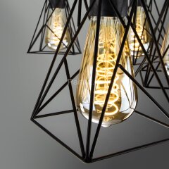 Потолочная люстра Eurosvet 70107/8 черный