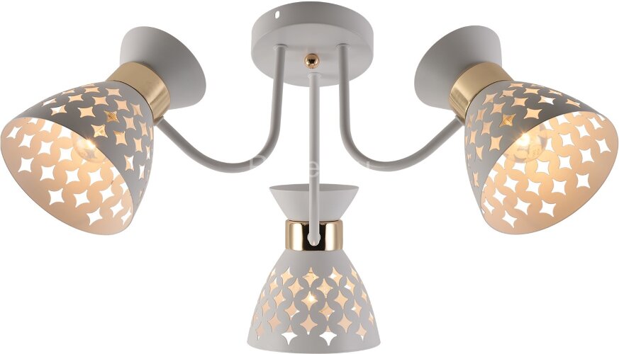 Потолочная люстра Reluce 01579-3.3-03 WH+FGD