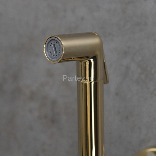 Смеситель Lemark Solo LM7171G с гигиеническим душем, встраиваемый