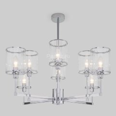 Потолочная люстра Eurosvet 60144/8 хром