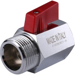 Кран шаровой мини ВР/НР 3/4&quot; Stout